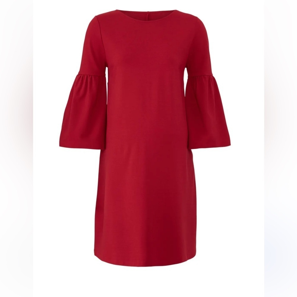 RTR Ingrid & Isabel Bell Sleeve Maternity Dress Red